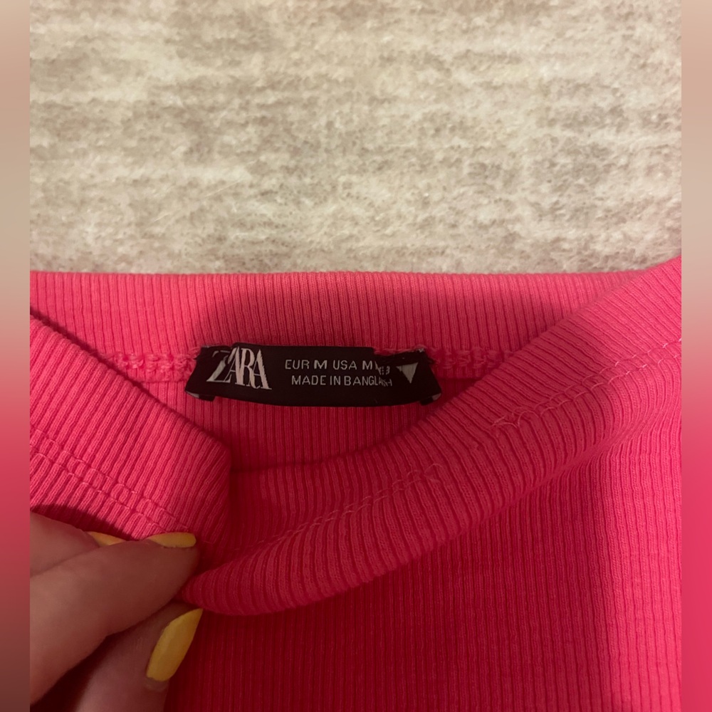 Zara Ribbed Mini Dress - Picture 4 of 4